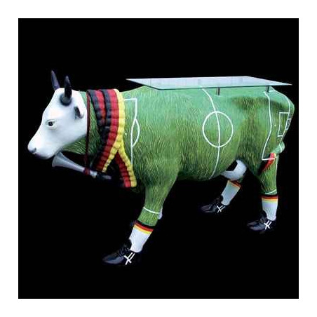 Figurine Statuette Vache Soccer-Table Cow in Country Design Art in the City - 80906