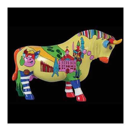 Figurine Statuette Taureau PS : I love you Art in the City - 80709