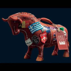 Figurine Statuette Taureau Bon Voyage Art in the City - 84309