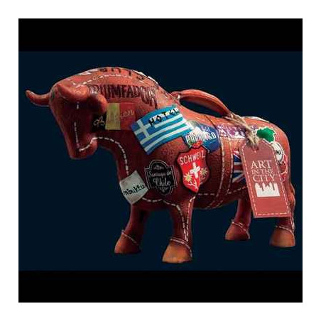 Figurine Statuette Taureau Bon Voyage Art in the City - 84309
