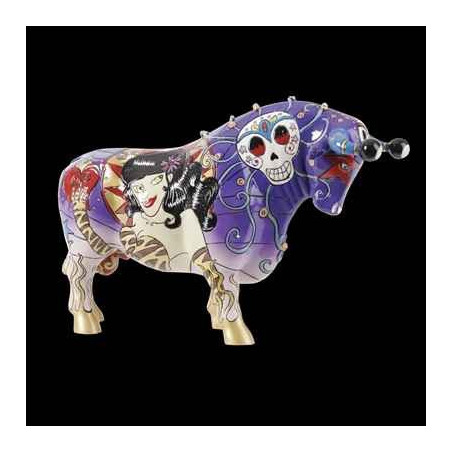 Figurine Statuette Taureau Rockabilly Art in the City - 80710