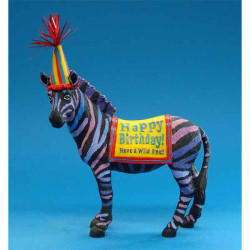 Figurine Anniversaire Zêbre -HB16929