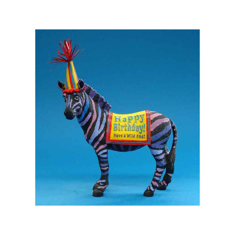 Figurine Anniversaire Zêbre -HB16929