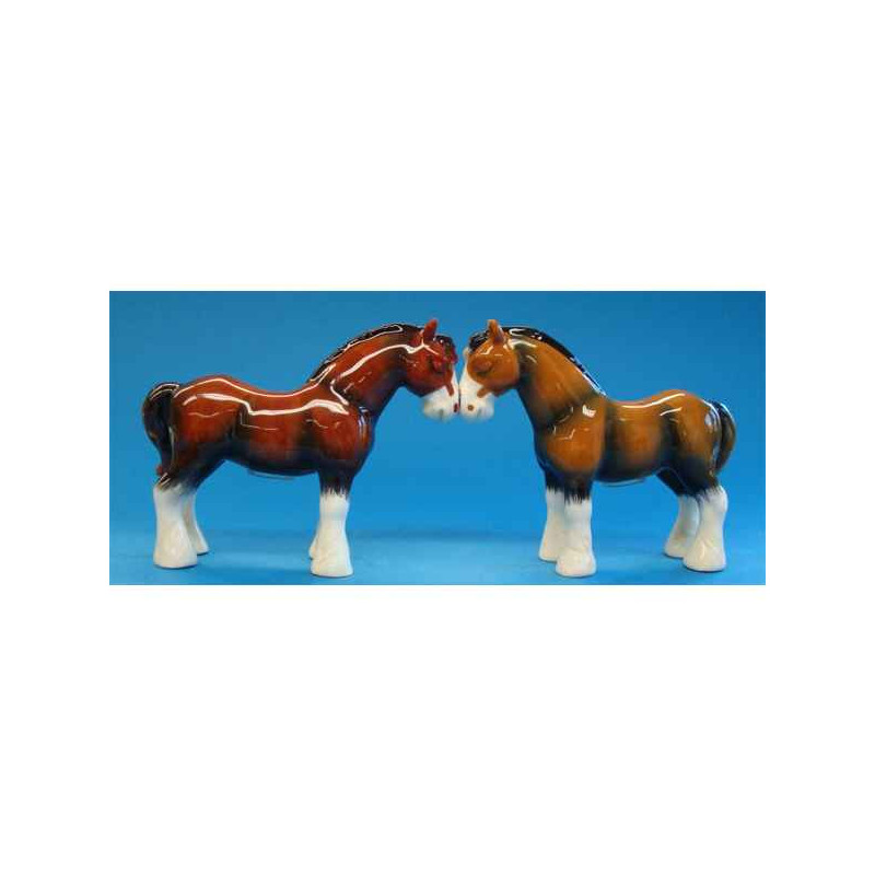 Figurine Chevaux Sel et Poivre -MW93477