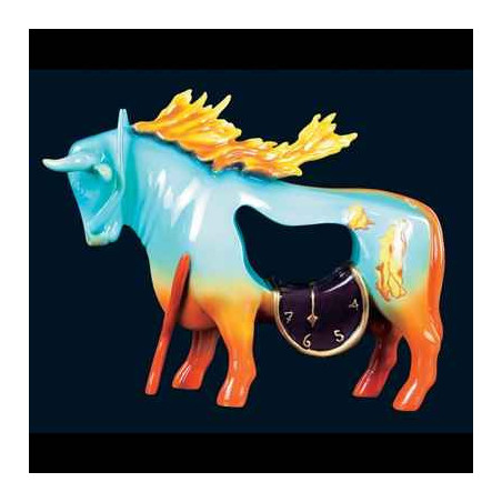Figurine Statuette Taureau Spanish Fire Art in the City - 80706