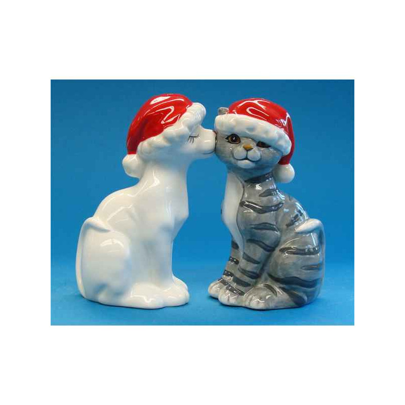 Figurine Chat Sel et Poivre -MW93474