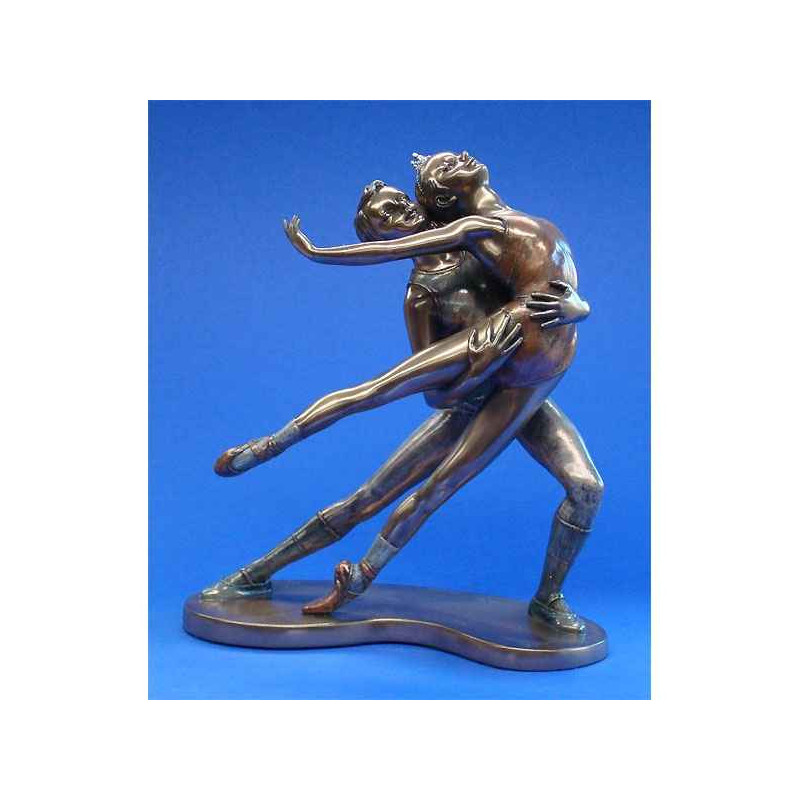 Figurine Parastone Couple bronze Pas de deux  -WU74220