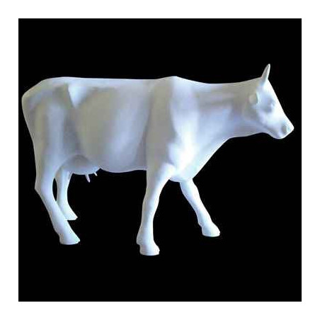 Figurine Statuette Vache Deco Cow Blank Art in the City - 80913