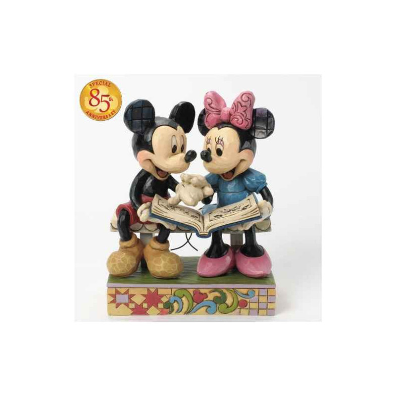 Sharing memories mickey & minnie mouse 85th anniversary Figurines Disney Collection -4037500
