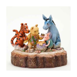 You, me & a hunny bee carved by heart classic pooh n Figurines Disney Collection -4037502