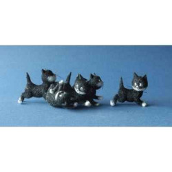 Animaux-Bois-Animaux-Bronzes.com propose Chat Dubout Suivez-moi -DUB55 (2)