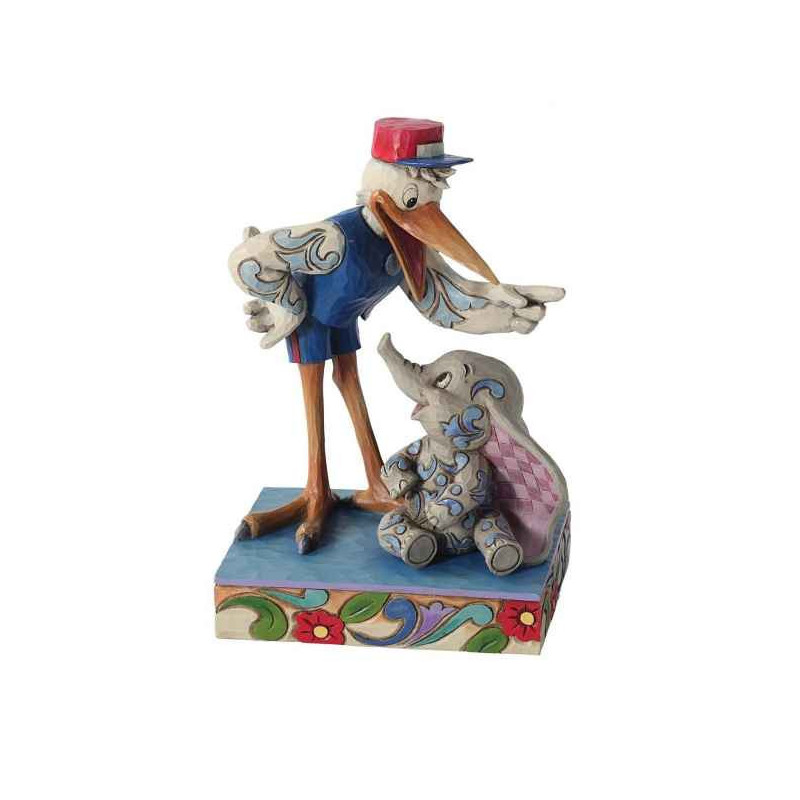 Dumbo l'éléphant et stork le messager -4027947