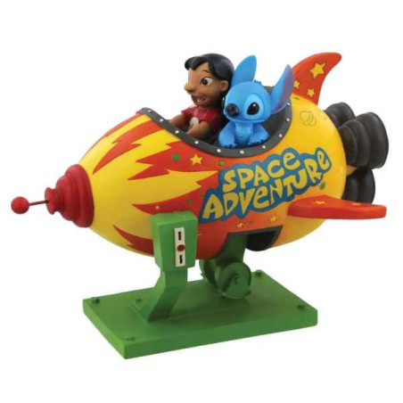 Figurine space adventure -lilo and stitch collection disney enchanté -A28728