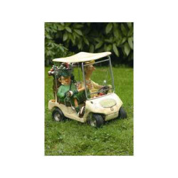 Figurine Forchino  - Le prochain trou  - 20 cm voiture beige  - FO85035