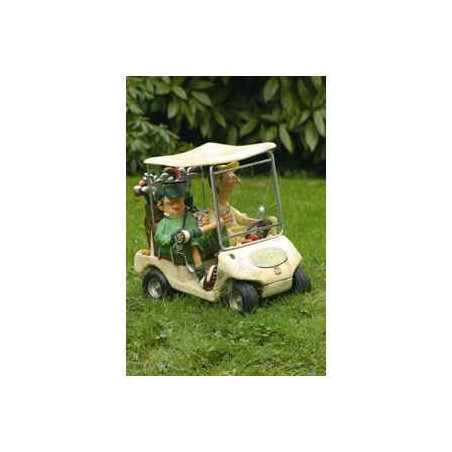 Figurine Forchino  - Le prochain trou  - 20 cm voiture beige  - FO85035