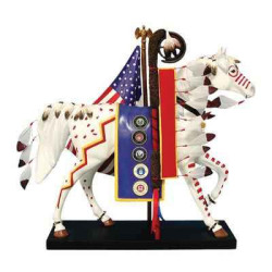Figurine Cheval Trail of Honor Painted Ponies  -PO12267
