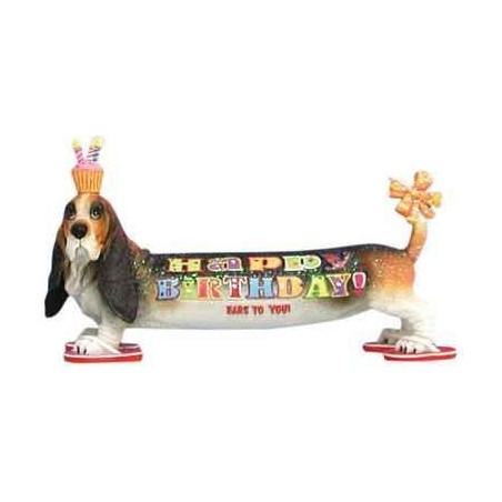 Figurine Basset Anniversaire -HB16902