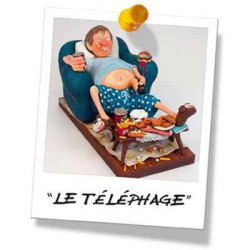 Figurine Forchino  - Le téléphage  - FO85506
