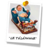 Figurine Forchino  - Le téléphage  - FO85506