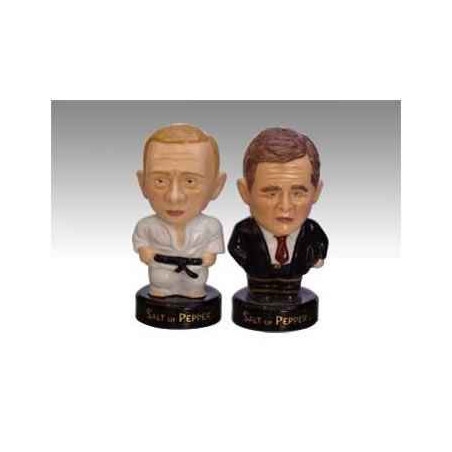 Figurine Saleron homme politique Bush et Putin  - SP01