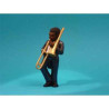 Décoration Statue résine Figurine Jazz  Le trombonne - 3308