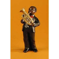 Décoration Statue résine Figurine Jazz  Le baryton - 3168