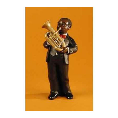 Décoration Statue résine Figurine Jazz  Le baryton - 3168