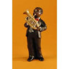 Décoration Statue résine Figurine Jazz  Le baryton - 3168