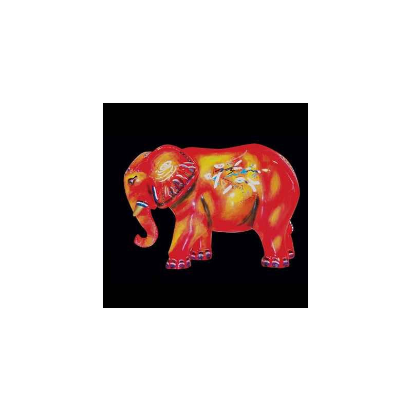 Figurine Statuette Elephant Pharao Art in the City - 83402