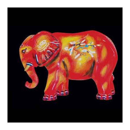 Figurine Statuette Elephant Pharao Art in the City - 83402