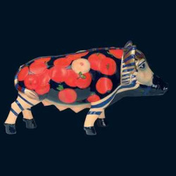 Figurine Statuette Cochon Wild Egyptian Passion Pig Art in the City - 80502