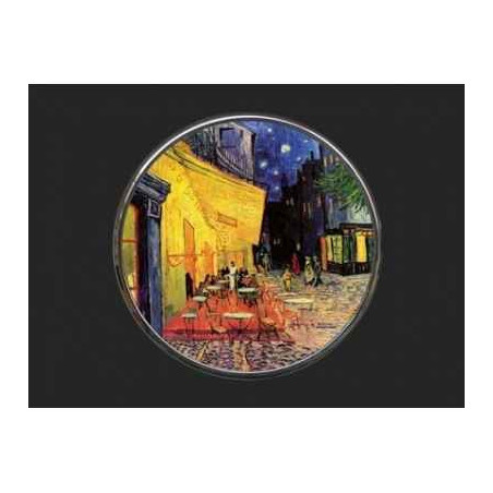 Miroir de poche Terrasse du Café le Soir Van Gogh M08GO