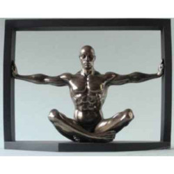 Dy talk man sit spread armsframed Parastone -WU75791