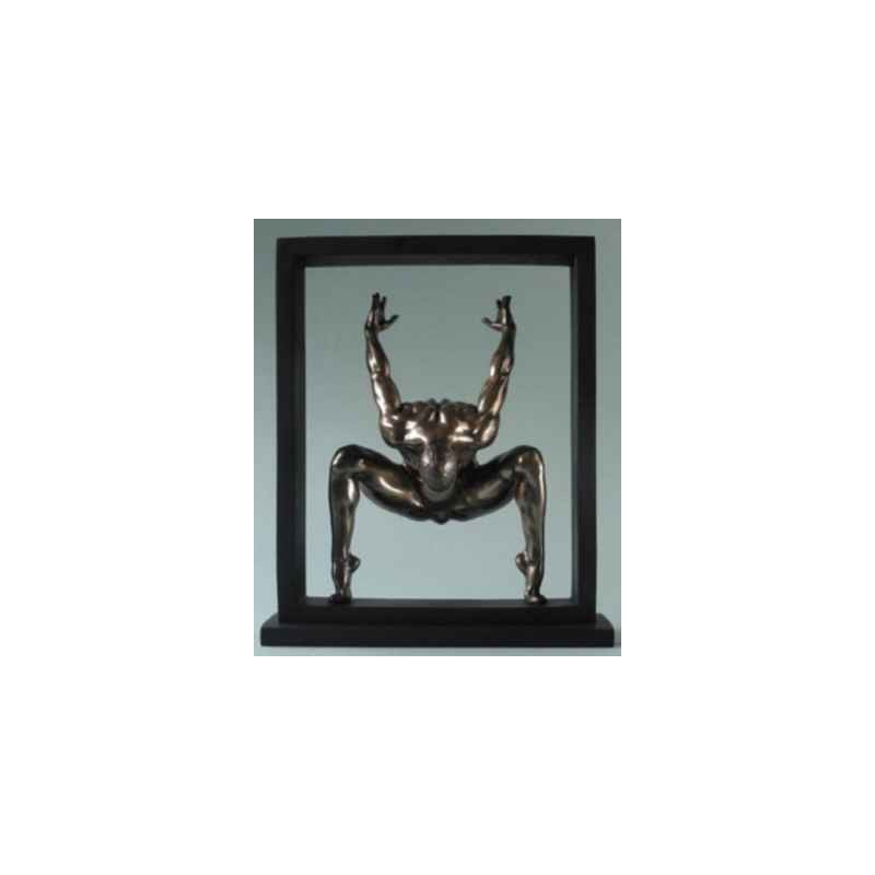 Dy talk man jumping framed Parastone -WU75810