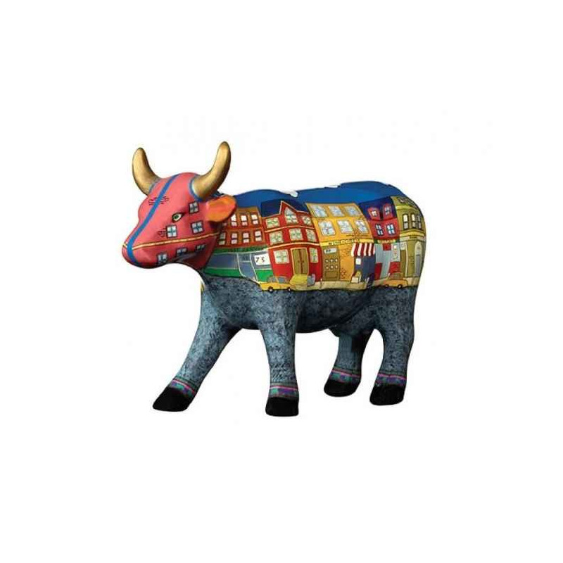 Animaux de la ferme Vache a moo york neighborhood CowParade céramique taille M