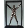 Dy talk man stretching framed Parastone -WU75781