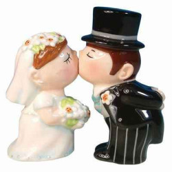 Figurine mariés Sel et Poivre  -MW93413