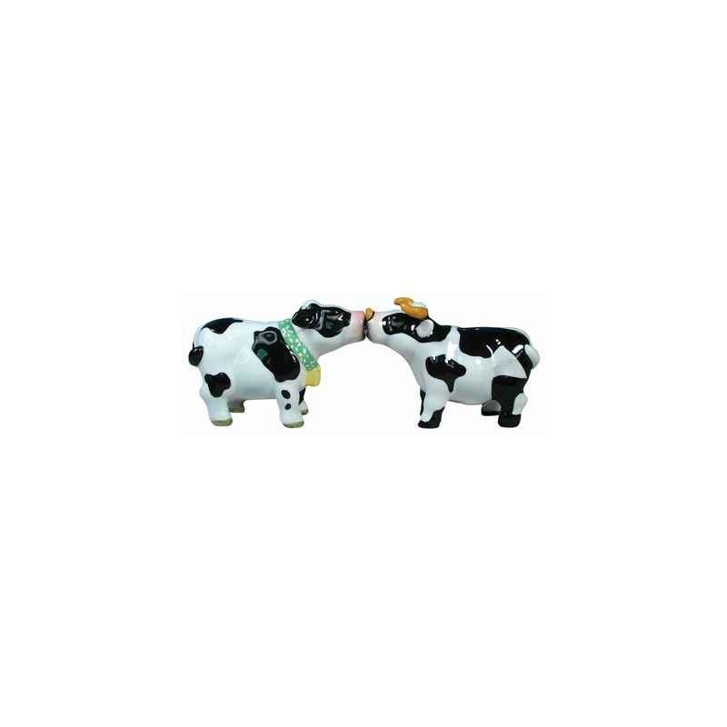Figurine vache et taureau Sel et Poivre  -MW93403