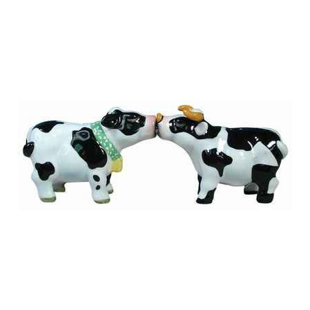 Figurine vache et taureau Sel et Poivre  -MW93403