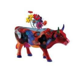 Animaux de la ferme Vache mooquet résine mm CowParade résine taille M