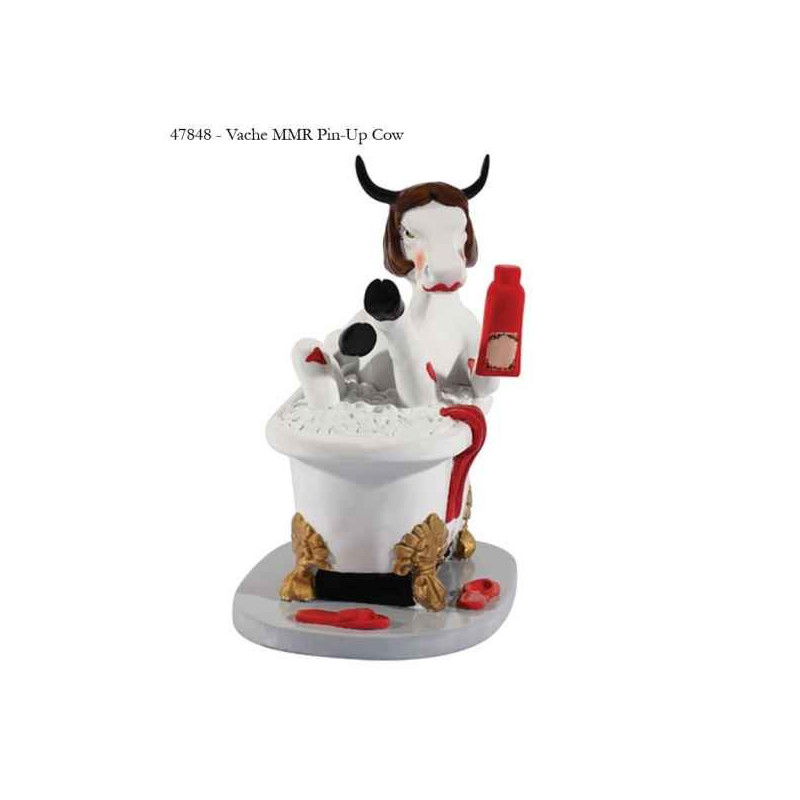 Animaux de la ferme Vache pinup cow résine mm CowParade résine taille M