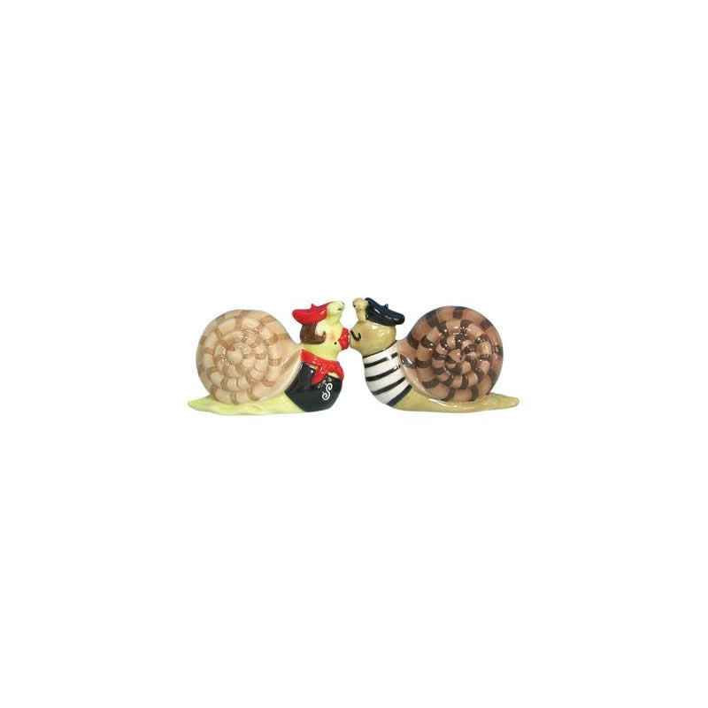 Figurine escargots français Sel et Poivre  -MW93441