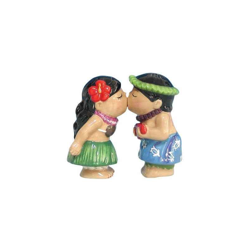 Figurine hawaiens Sel et Poivre  -MW93442