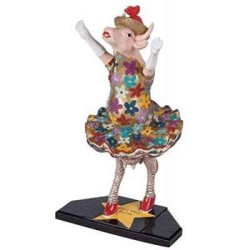 Animaux de la ferme Vache dancing diva CowParade céramique taille M