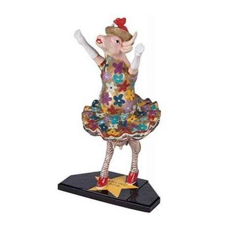 Animaux de la ferme Vache dancing diva CowParade céramique taille M