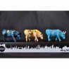Animaux de la ferme Coffret 3 vaches mini Van Gogh - art pack CowParade - 46601
