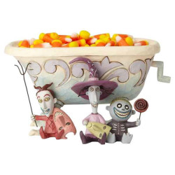 Figurine tricksters and treats (lock, shock & barrel) collection disney trad -6000953