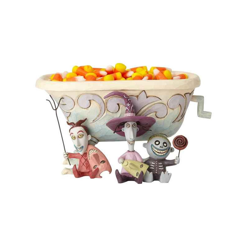 Figurine tricksters and treats (lock, shock & barrel) collection disney trad -6000953
