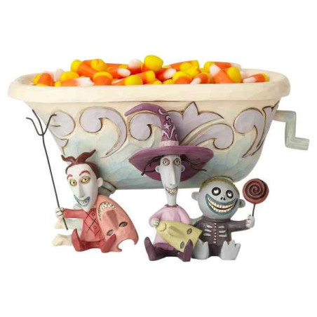 Figurine tricksters and treats (lock, shock & barrel) collection disney trad -6000953