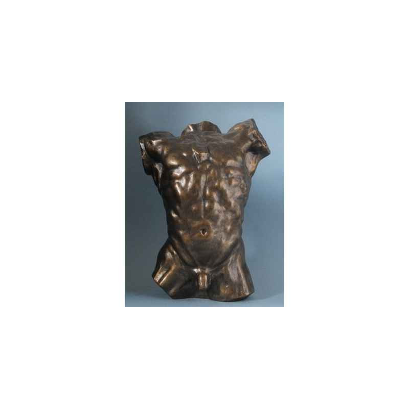 Statuette reproduction Le Torse, figurine d'après l'oeuvre de Rodin RO27